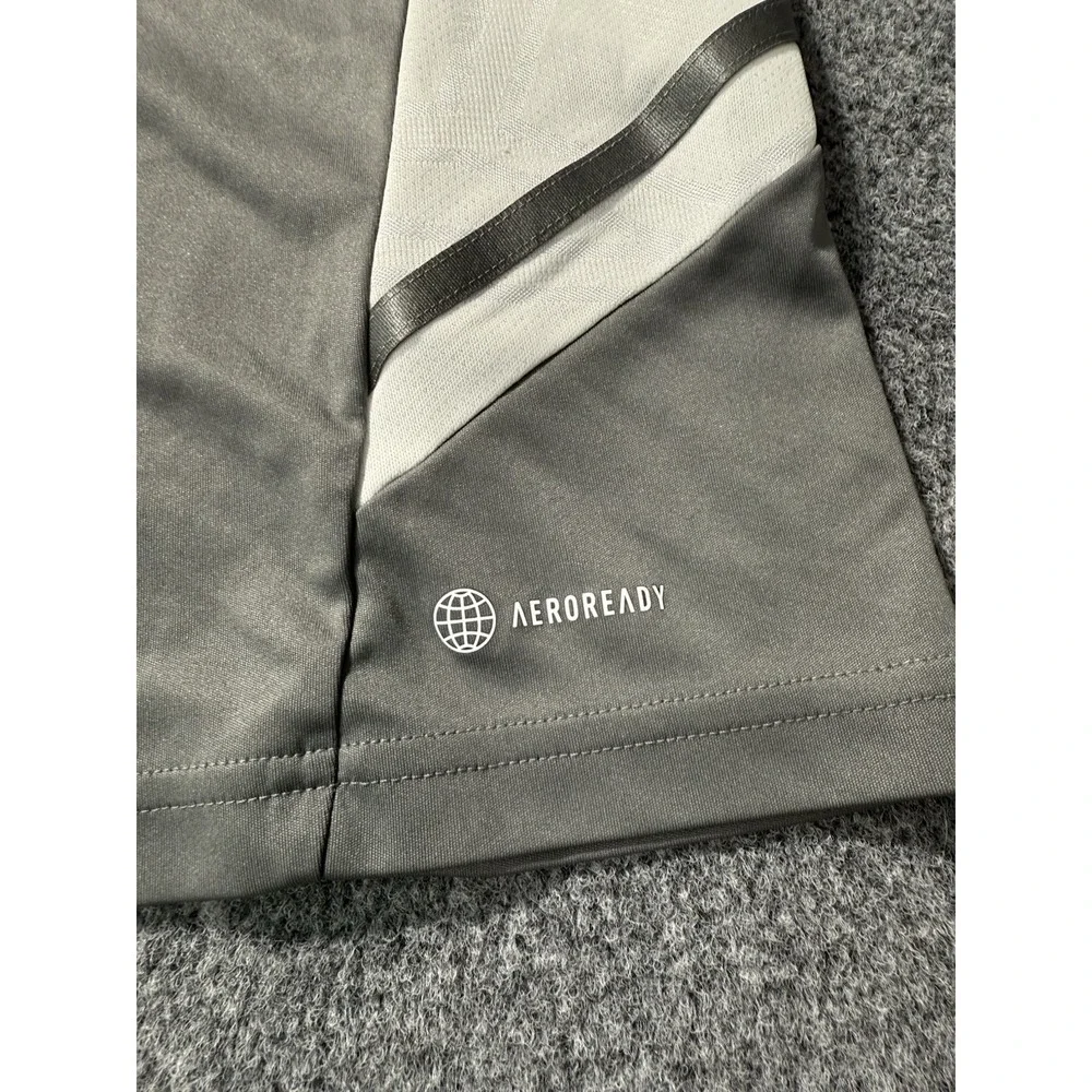 Adidas Columbus Crew‎ SC Soccer Jersey Men's M Gray Nationwide MLS AEROREADY